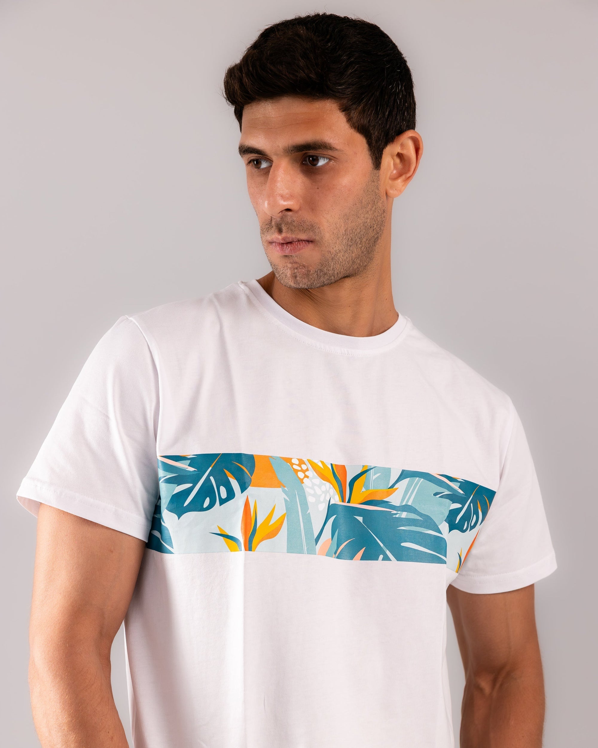 Coastal Echo Tee - White