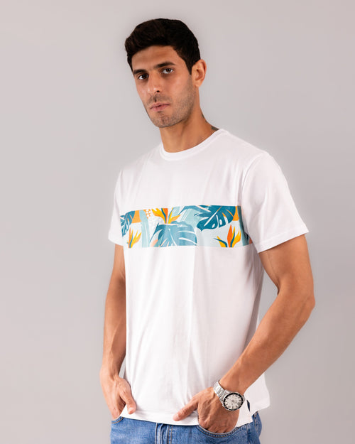 Coastal Echo Tee - White