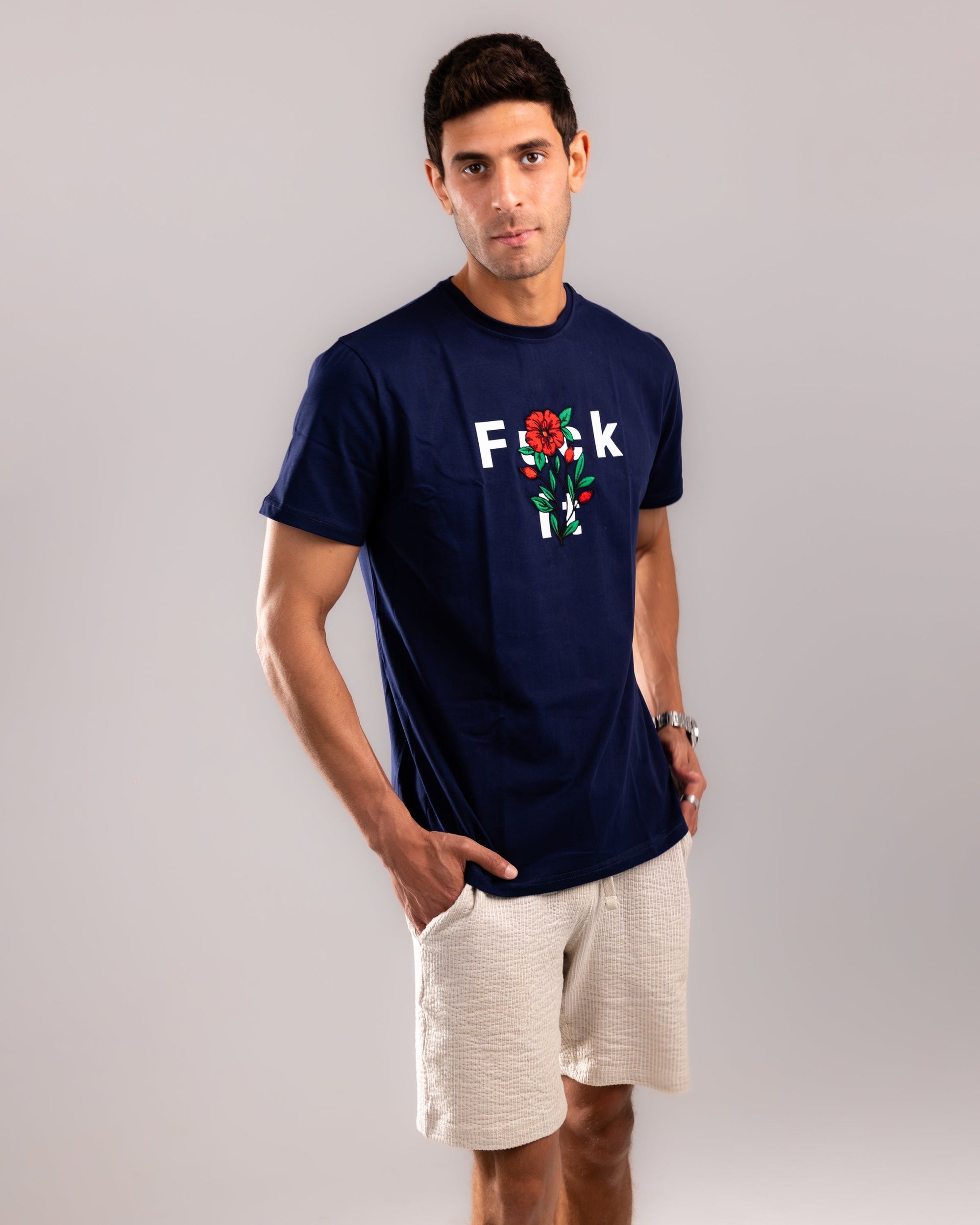 Way to Live Tee - Navy