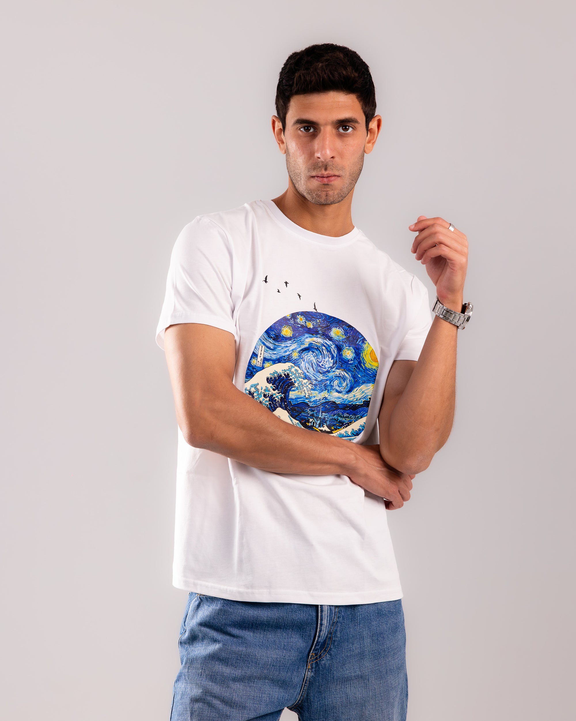 Stellar Voyage Tee - White