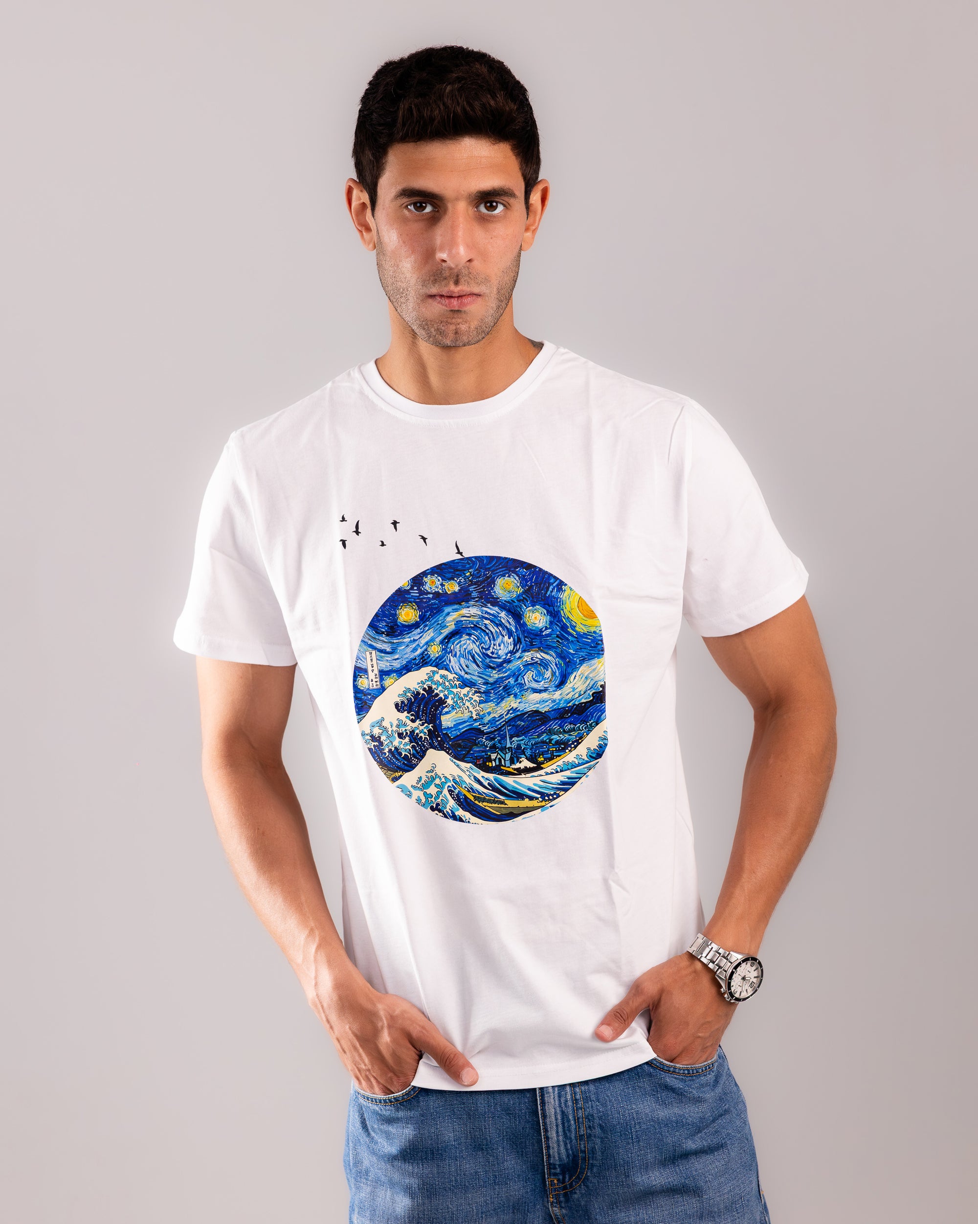 Stellar Voyage Tee - White