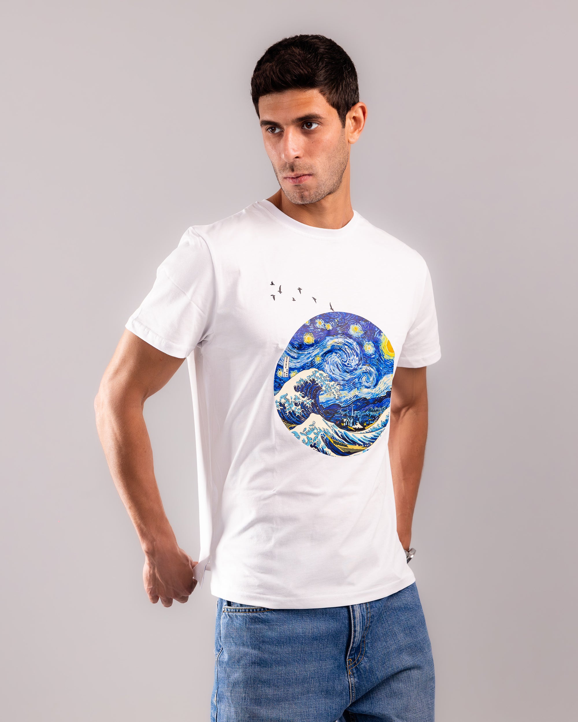 Stellar Voyage Tee - White