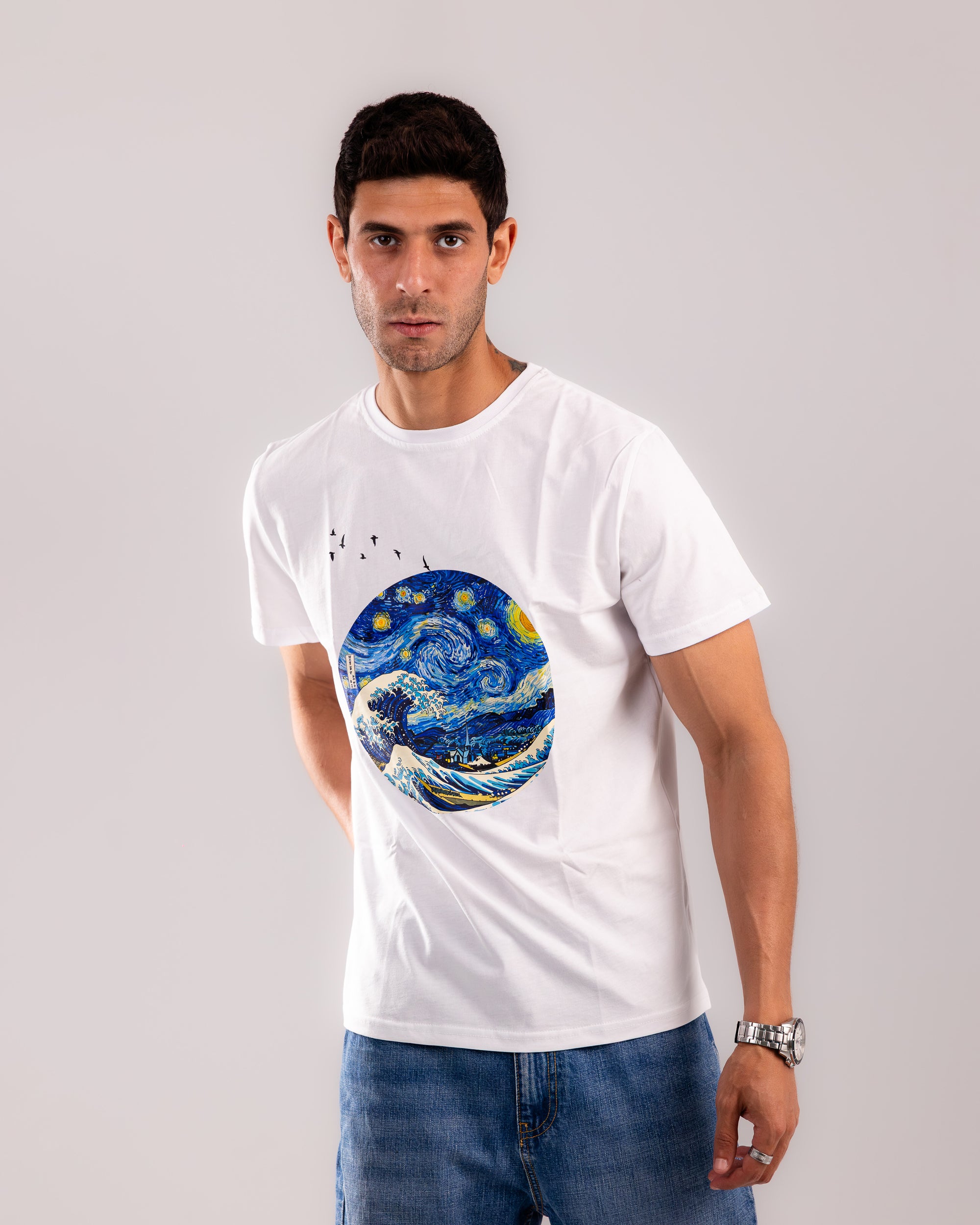 Stellar Voyage Tee - White